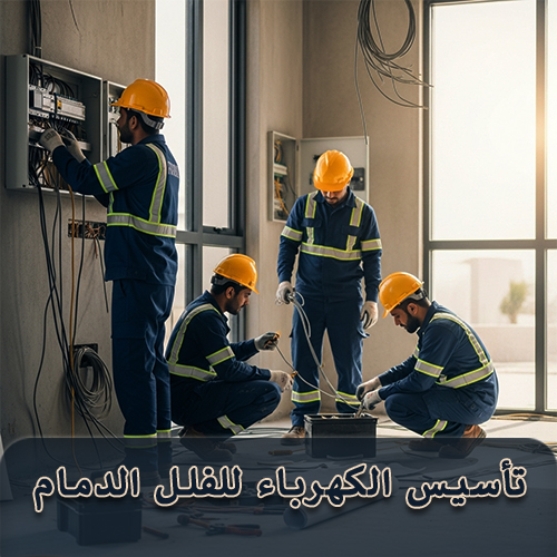 تأسيس الكهرباء للفلل الدمام